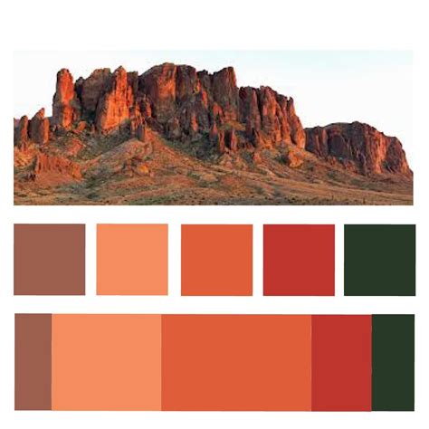 Desert Color Palette, Desert Colors, Earthy Color Palette, Colour Pallette, Sunset Colors ...