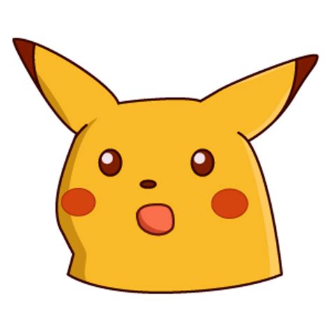 Memes Para Stickers Png Png Download Surprised Pikachu Meme Png | Images and Photos finder
