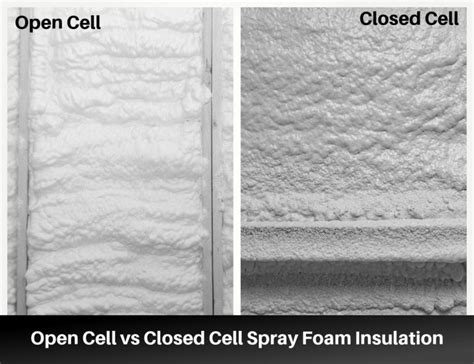 Open Cell Vs. Closed Cell Spray Foam Insulation