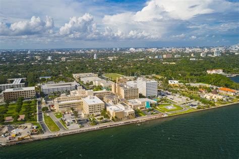 Aerial Photo of Mercy Hospital Miami Coconut Grove Stock Image - Image of coconut, aerial: 131601861