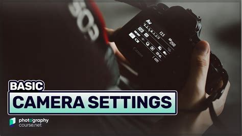 Learn Photography Fast! Basic Camera Settings - YouTube