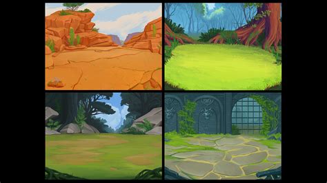 ArtStation - Fantasy Backgrounds Pack | Game Assets