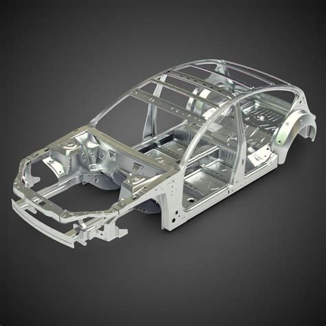 3d model car frame