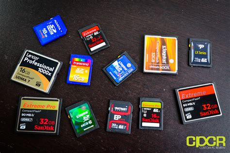 Best Memory Card Roundup: 13 Memory Cards Tested | Custom PC Review