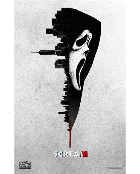 'Scream 6' RealD 3D Poster Sees Ghostface Lurking Underneath New York City