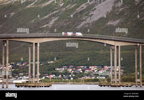 Tromso bridge Stock Photo - Alamy