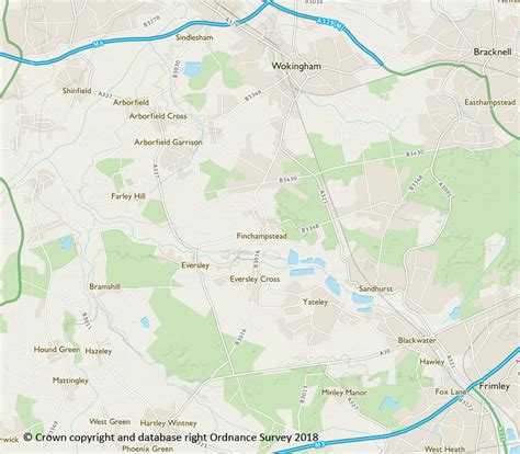 The Finchampstead Society - Location