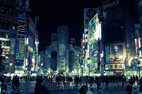 Shibuya Night Wallpapers - Top Free Shibuya Night Backgrounds - WallpaperAccess