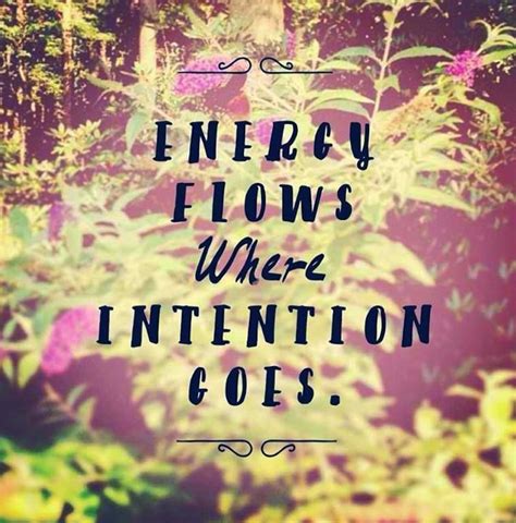 It’s All About Intention - Project Yourself