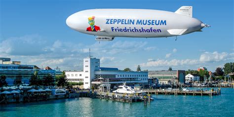 The Zeppelin Museum in Friedrichshafen, Bodensee (Lake Constance), Germany