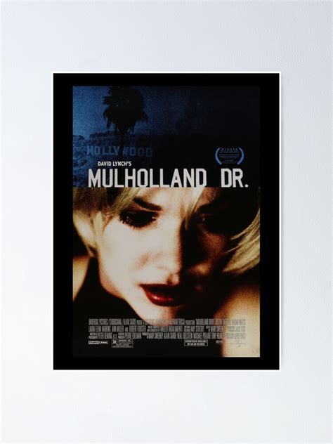 "Mulholland Drive - Movie" Poster for Sale by DrHarmon | Redbubble