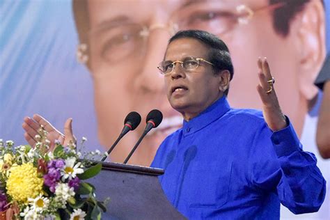 Former President Maithripala Sirisena to contest general election from Polonnaruwa - Sri Lanka