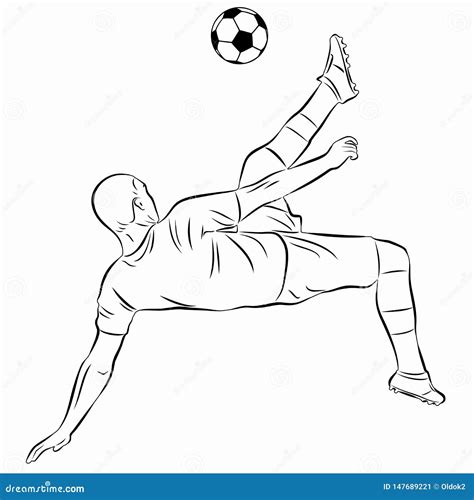 42 best ideas for coloring | Soccer Player Drawing