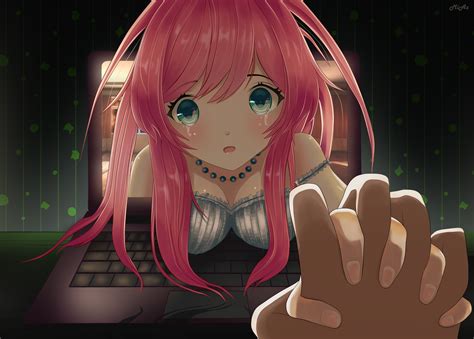 Monika fan art DDLC : r/DokiDokiFanartClub