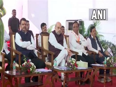 Amit Shah chairs meeting with BJP leaders in Mumbai over BMC polls ...