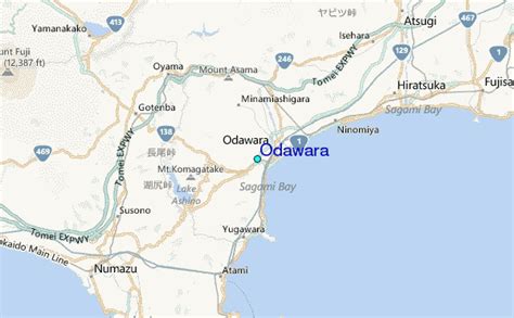 Odawara Tide Station Location Guide