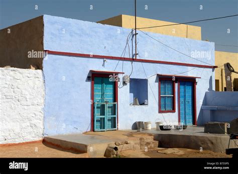 typical rajasthan village house Stock Photo - Alamy
