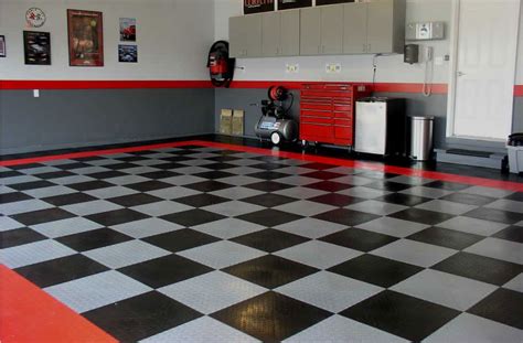 black garage floor mats - Elia Chestnut