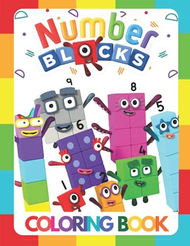 Buy Numberblocks Coloring Book: High-Quality Coloring Pages Numberblocks 1-100 for Kids 4-8 ...