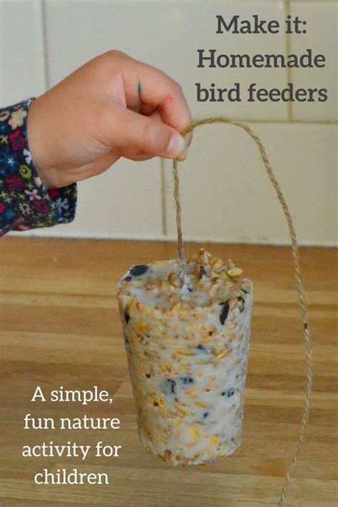 Homemade bird feeders: easy DIY + 6 simple ideas - Growing Family | Homemade bird feeders, Bird ...