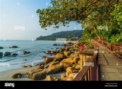 Sunrise at Teluk Cempedak Beach, Malaysia Stock Photo - Alamy