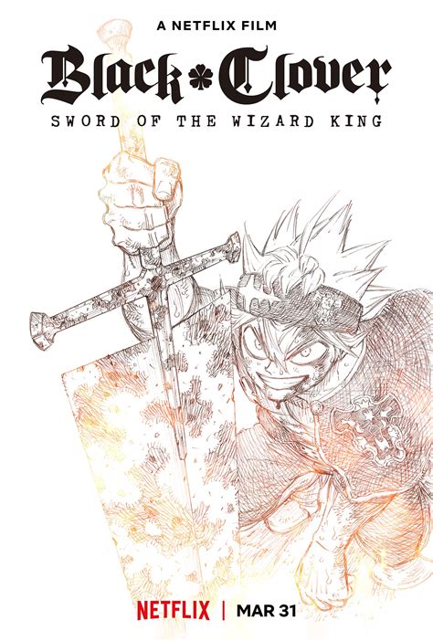 "Black Clover: Sword of the Wizard King" Movie Key Visual : r/BlackClover