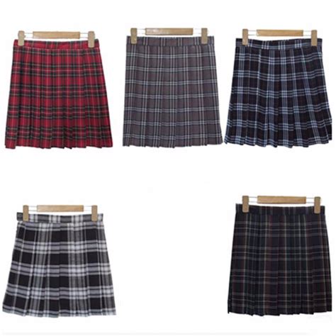 "PLAID" SKIRTS - so aesthetic