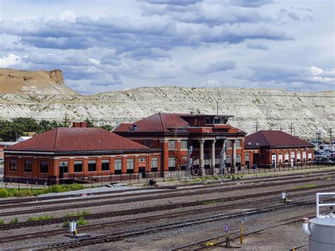 Green River train depot, in Green River, Wyoming. | MLTSHP