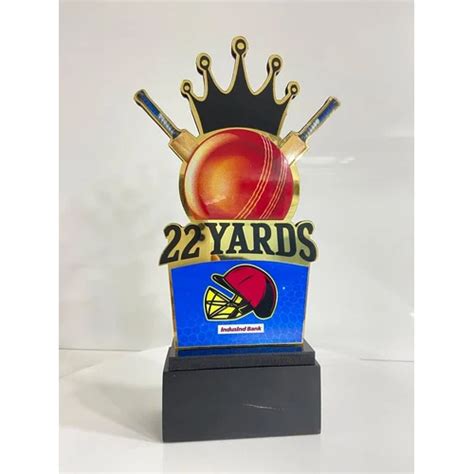 Custom Designed Cricket Trophy Size: 5-10 Inch at Best Price in Mumbai | Rd Custom Awards ...