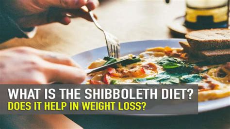 What Is The Shibboleth Diet? Does It Actually Work For Weight Loss ...