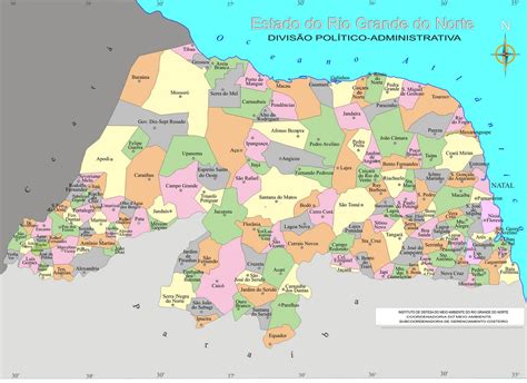 Divisão Político-Administrativa do Rio Grande do Norte - Doc Sports™