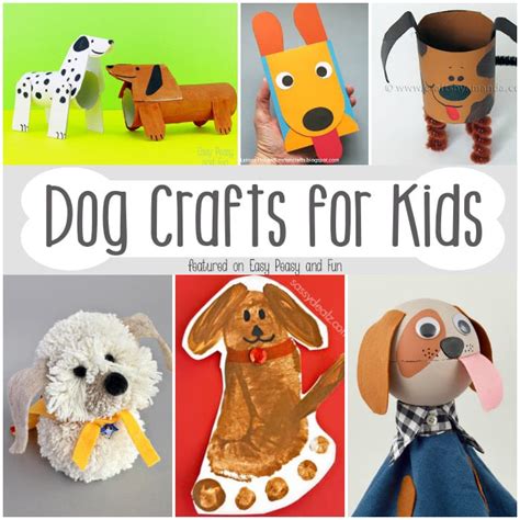 Barktastic Dog Crafts for Kids - Easy Peasy and Fun