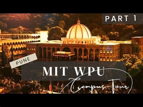 MIT WPU Pune Campus Tour 😍 | MIT Pune Campus🔥 | MIT World Peace University Pune Campus | Part 01 ...