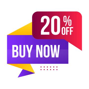 20 Percent Off PNG Transparent Images Free Download | Vector Files | Pngtree