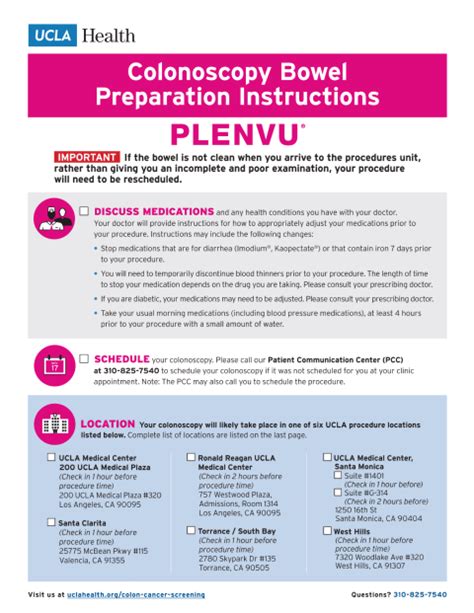 Colonoscopy Prep | UCLA Health