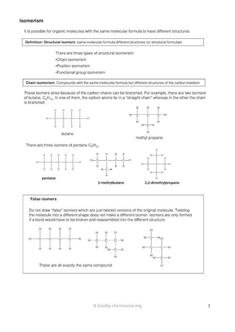 (PDF) Isomerism - chemreviseDec 06, 2019 · 6) Draw the skeletal formulas of the structural ...