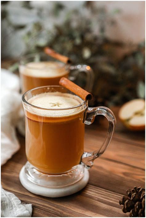 Hot Buttered Apple Cider with rum - Sugar Maple Farmhouse