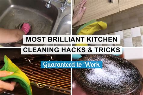 17 Brilliant Kitchen Cleaning Hacks & Tricks Guaranteed to Work. - Home ...