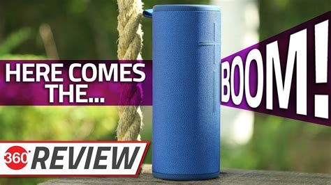 UE Boom 3 Portable Waterproof Speakers Review - YouTube