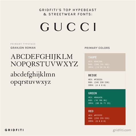 Hypebeast Fonts Your Favorite Streetwear Brands Use | Gridfiti | Branding, Typographie, Charte ...