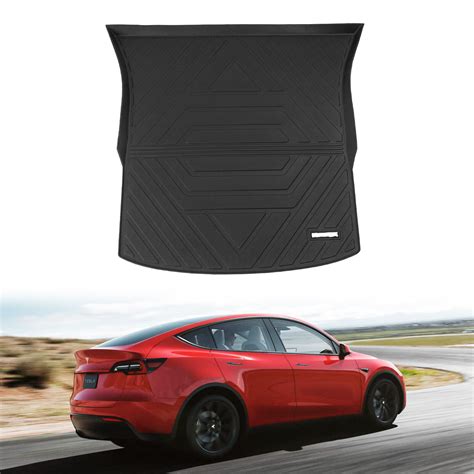 Fit 2020-2021 Tesla Model Y Trunk Mat Cargo Mat Trunk Mat Cargo Liner Black