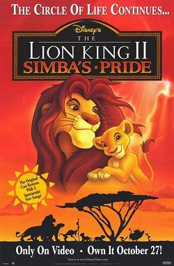 The Lion King II: Simba's Pride - Wikiwand