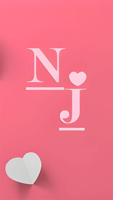 N.j Name Love, heart n j, letter n j, HD phone wallpaper | Peakpx