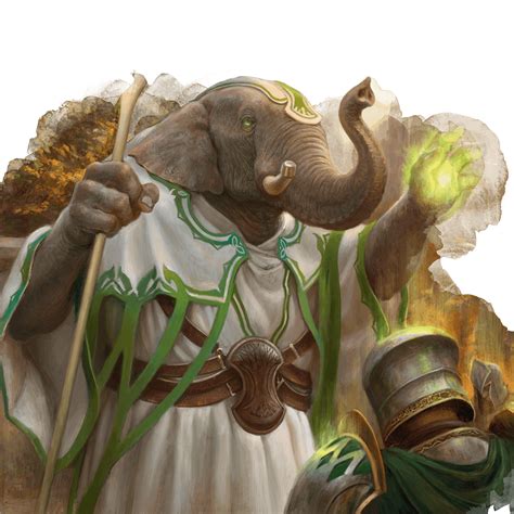 Loxodon 5e - Loxodon Venerated Cleric Concept Ravnica Zack Aggro Wiki ...