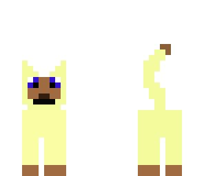 siamese cat skin | Minecraft Skin