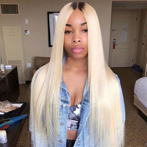 Find More Hair Weaves Information about Sleek 613 Blonde Hair Weaves Straight Brazilian Hair ...