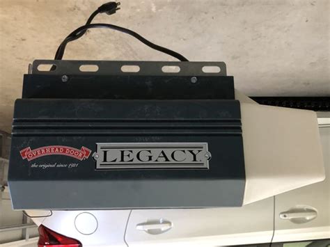 Used Legacy garage door opener 1/2 HP model 696CD/B for Sale in Orlando ...