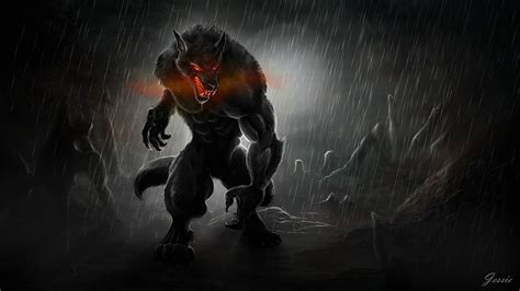 Werewolf Art Wallpaper