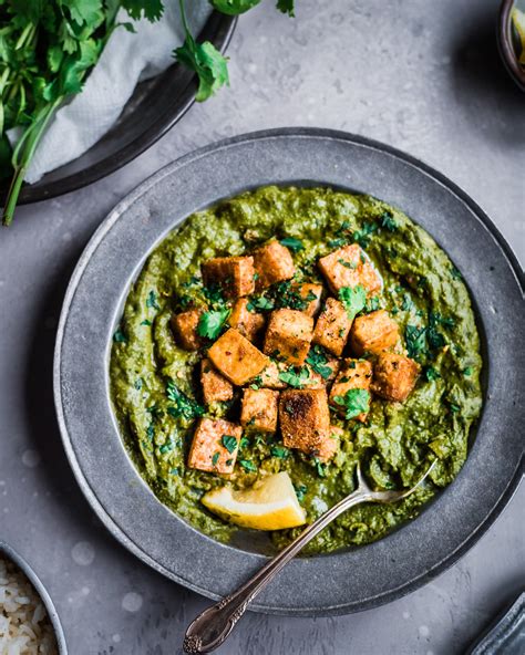 Vegan Palak Paneer with Tofu — Rainbow Plant Life