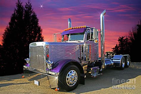 Peterbilt Day Cab Photograph by Randy Harris - Fine Art America